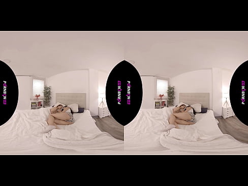 ❤️ PORNBCN VR दोन तरुण लेस्बियन 4K 180 3D व्हर्च्युअल रिअॅलिटीमध्ये खडबडीत जागे झाले जिनिव्हा बेलुची कॅटरिना मोरेनो गुदद्वारासंबंधीचा अश्लील  ️❤